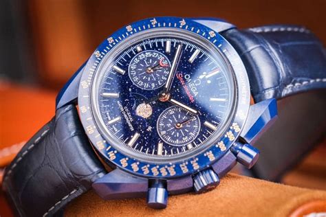 omega speedmaster moonphase aventurine|omega aventurine review.